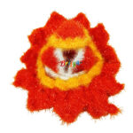 Orange Multi Shining Woolen Phosak For Gopala (4-5) no