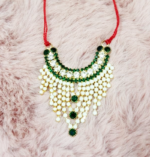 Unique Parrot Green Pearl Stone Necklace For God