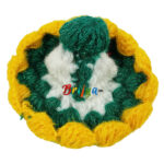 White RamaGreen Woolen Dress For Bal Gopal Ji (1-2) no