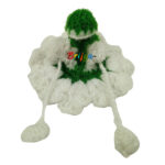 Green White Woolen Dress For Bal Gopal Ji (1-2) no