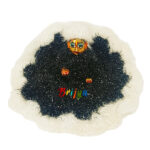 BlacK White Shining Woolen Dress For Gopal Ji