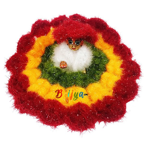 Multi Colour Shining Woolen Dress For Gopal Ji