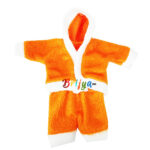 Orange Winter Monkey Suit For Ladoo Gopal Ji