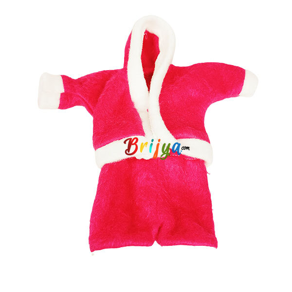 Magenta Winter Monkey Suit For Ladoo Gopal Ji
