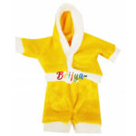Yellow Winter Monkey Suit For Ladoo Gopal Ji