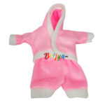 Pink Winter Monkey Suit For Ladoo Gopal Ji
