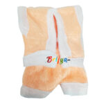 Peach Far Nikr Suit For Bal Gopal Ji