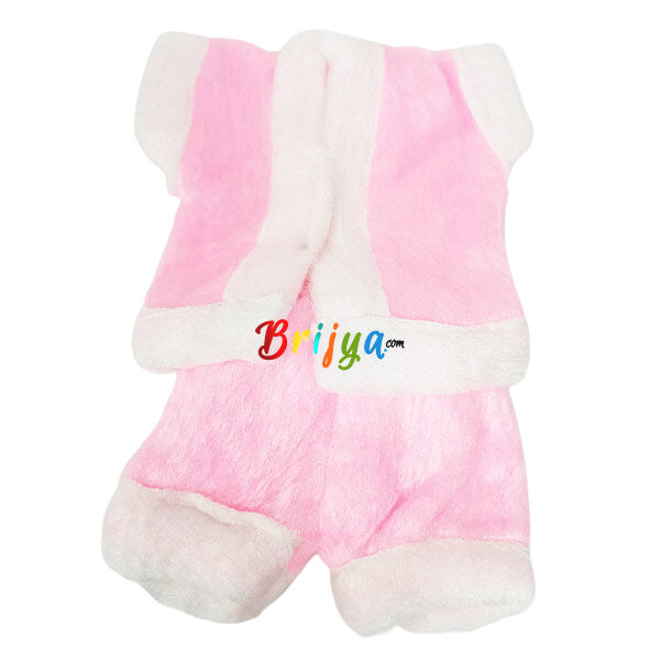 Pink Far Nikr Suit For Bal Gopal Ji