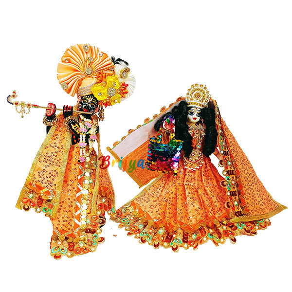 shoppindevine Radsha Krishna Deity Size:16 inch Dress Price in India - Buy  shoppindevine Radsha Krishna Deity Size:16 inch Dress online at Flipkart.com