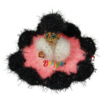 Black White Shining Woolen Dress For Bal Gopal Ji