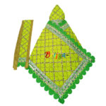 Green Sitara Embroidery Work For Sai Baba Dress