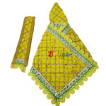 Yellow Sitara Embroidery Work For Sai Baba Dress