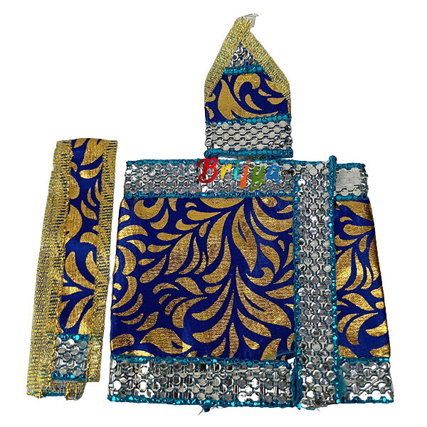 Beautiful Blue Oil Paint Dress For Sai Baba