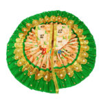 Peach green embroidery Gopal ji dress