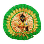 Green orange embroidery Gopal ji dress