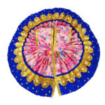 Purple blue embroidery Gopal ji dress