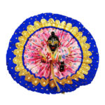 Purple blue embroidery Gopal ji dress