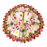 Pink heavy Sitara resham embroidery