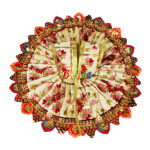 Mehroon Heavy sitara lace ladddu gopal poshak