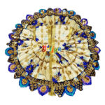 Blue Heavy sitara lace ladddu gopal poshak