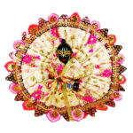 Magenta Heavy sitara lace ladddu gopal poshak