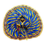 Blue cotton Lehariya Poshak For Gopala