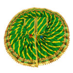 Green cotton Lehariya Poshak For Gopala