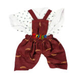 Beautiful Belu White Jump Suit For Laddu Gopal Ji