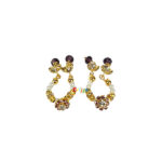 A pair of designer Purple pearl bangle for God