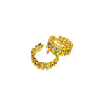 A pair of Yellow pearl Bracelet for God