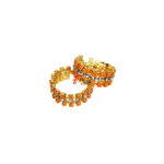 A pair of Orange pearl Bracelet for God