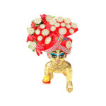 Beautiful Heavy Stone beads Red Pugree