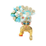 Beautiful Heavy Stone beads Skyblue Pugree