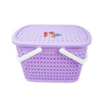 Purple Travelling basket/Tokri For Laddu Gopal ji