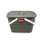 Grey Travelling basket/Tokri For Laddu Gopal ji