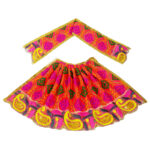 Heavy Resham embroidery Gajari Mata Rani Langha Patka