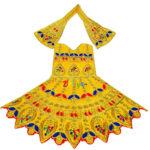 Navratri Special Yellow Jama Poshak for Durga mata