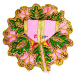 Pink Resham sequence embroidery Gopalji Poshak - Image 2