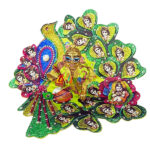 Green 3d print Gopal ji dress