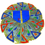 Blue Resham work embroidery Gopalji Poshak - Image 2