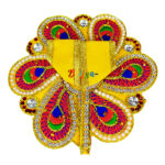 Yellow Resham pearl embroidery Gopalji Poshak - Image 2