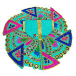 SkyBlue Resham work embroidery Gopalji Poshak - Image 2