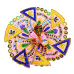 Pink  Resham work embroidery Gopalji Poshak