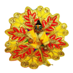 Yellow Resham sequence embroidery Gopalji Poshak