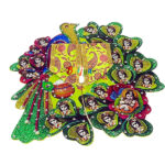 Green 3d print Gopal ji dress - Image 2