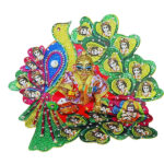 Purple 3d print Gopal ji dress