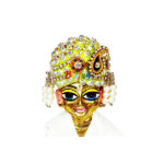 Light Green heavy stone dulha pagdi for Gopal ji