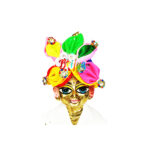 Green Multi Tiara Bal gopal Pugdi