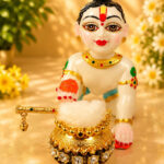 Golden Makhan Matki For Janmastmi (2.5 inch)
