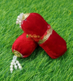 Premium velvet Red Masand For Gopal Ji(4inch)